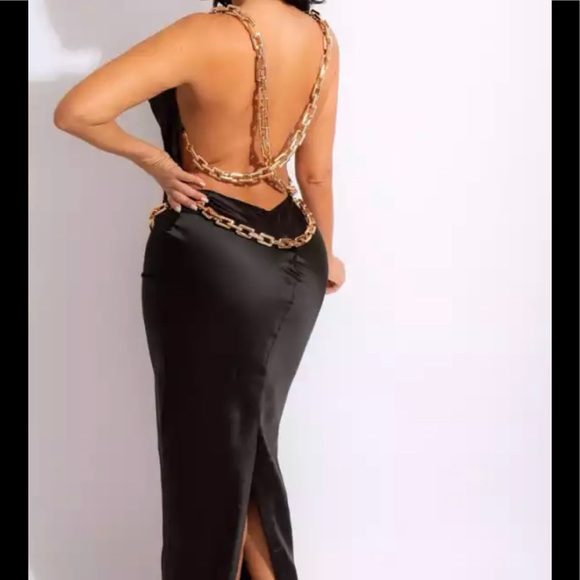 🔥Evening party chain maxi dress.🔥🔥🔥 - Picture 5 of 10